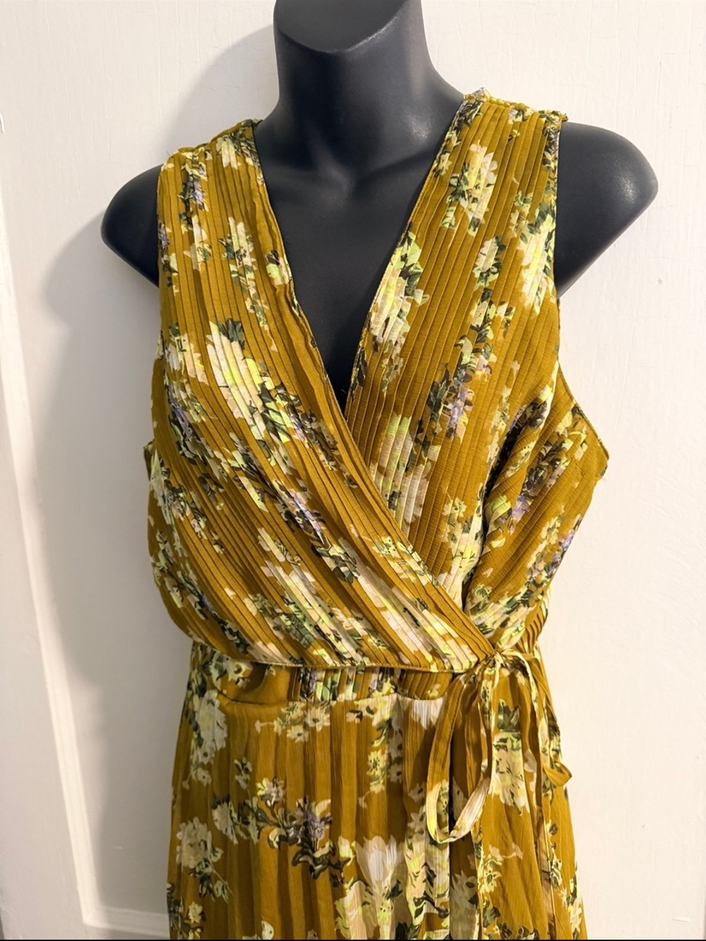 NWT ASOS Floral Wrap Maxi Dress - Picture 9 of 10